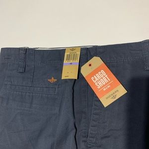 Dockers Navy Cargo Shorts 48 New w Tags!